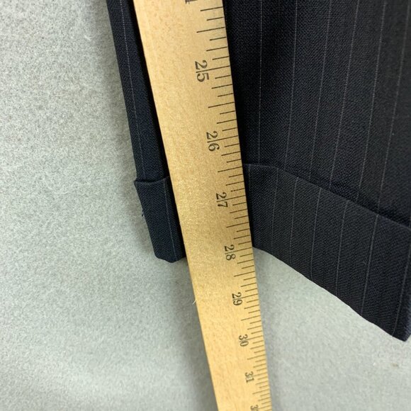 Daniel Cremieux Suit Mens 41R Pants 36 x‎ 28 Blue Pinstripe Loro Piana Wool 2pc - Picture 14 of 14